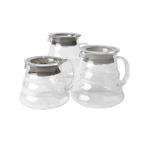 

V60 Pour Over Glass Range Coffee Pot Server for Hand Dripper