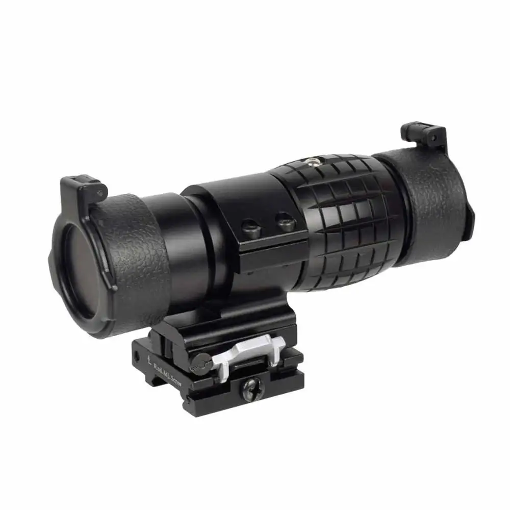 

Tactical Holographic Red Dot Sight Rifle Scope 3x Magnifier With Flip up mount