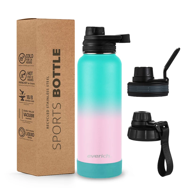 

FREE sample Amazon top seller wide mouth vacuum flask double wall 18/8 304 eco friendly stainless steel insulated water bottles, Custom pantone color