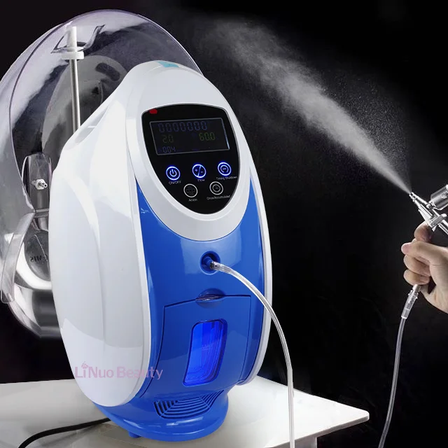 

O2toDerm Oxygen Facial Machine Anion Generato Jett Therapy Spray Gun O2toDerm Korea, White
