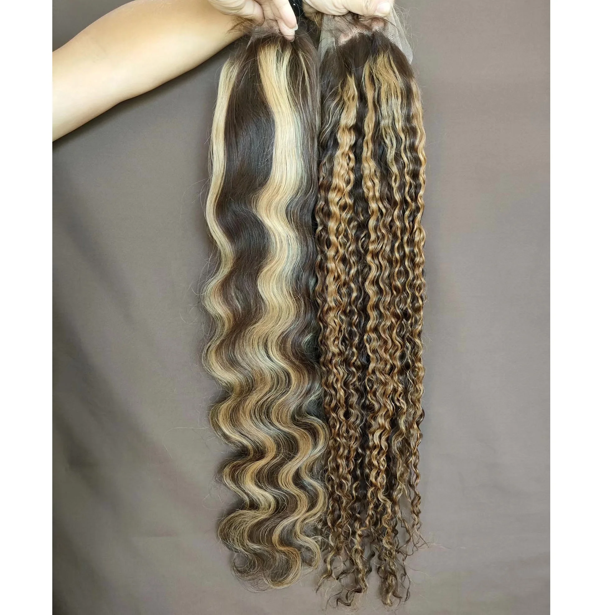 

Qingdao Amara best popular highlight hair wigs human hair highlight curly wigs
