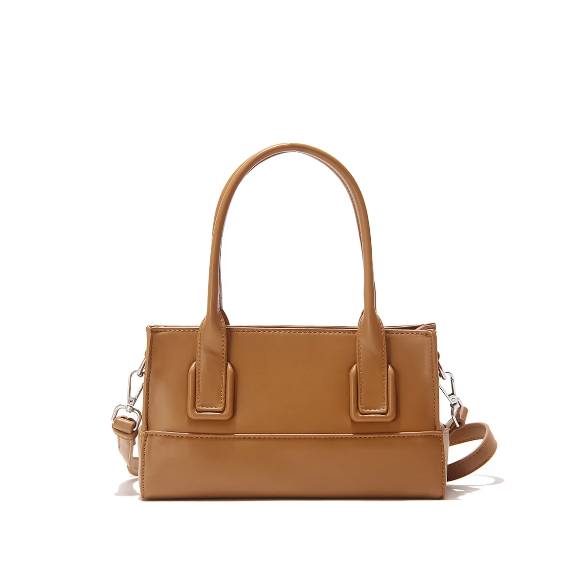 

2021 Autumn/winter new microfiber synthetic leather small square bag for lady