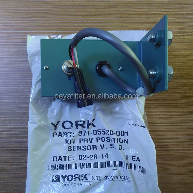 york model ycal chiller sensors