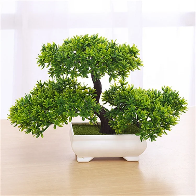 

V-3046 China Wholesale Needle Artificial Plants Pine Greeting Tree for Indoor Decoration, Green,purple,fuschia,orange,yellow