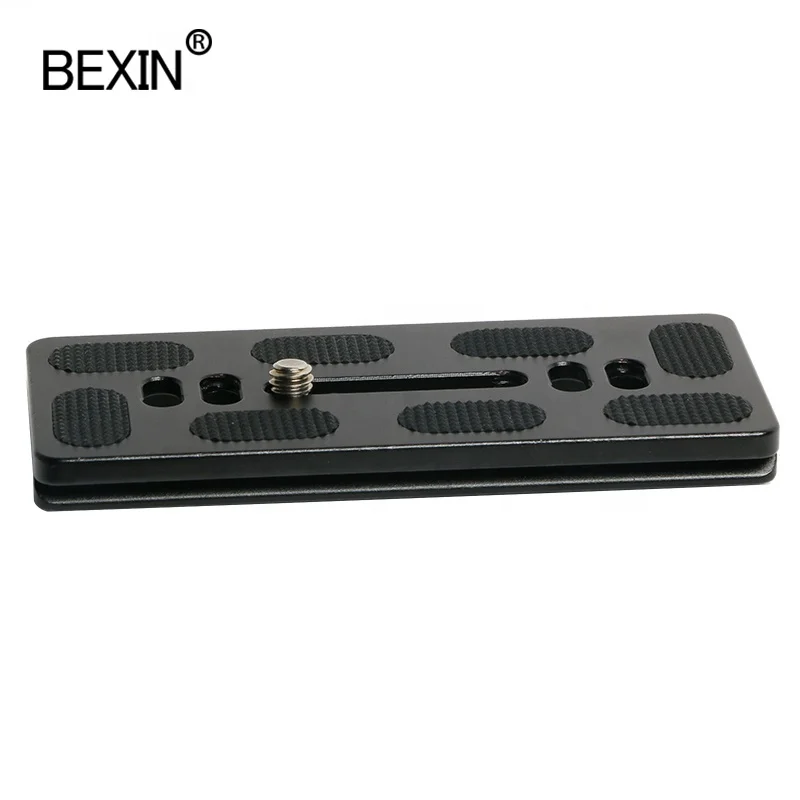 

BEXIN high quality 120 mm quick release plate slider mounting plate for Arca Swiss tripod ball head clamp