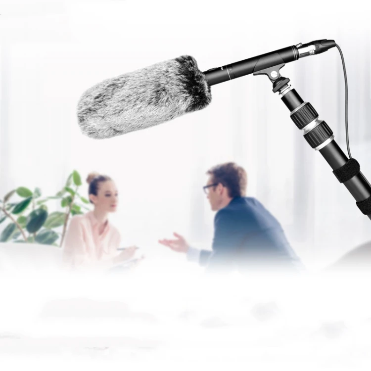 

Professional Interview Condenser Video Shotgun Microphone with 6.5mm Audio Adapter 3.5mm RXL Audio Cable