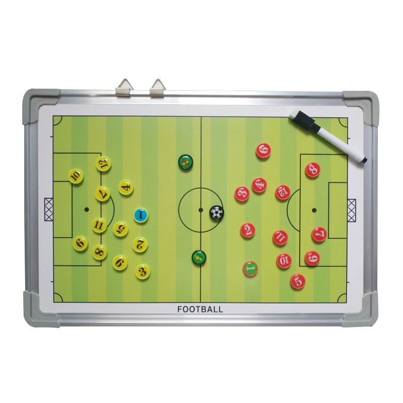 Wholesale  Football Soccer Coaching Board Magnetic Tactic Coach ClipBoard Foldable and Portable Football Coaching Board