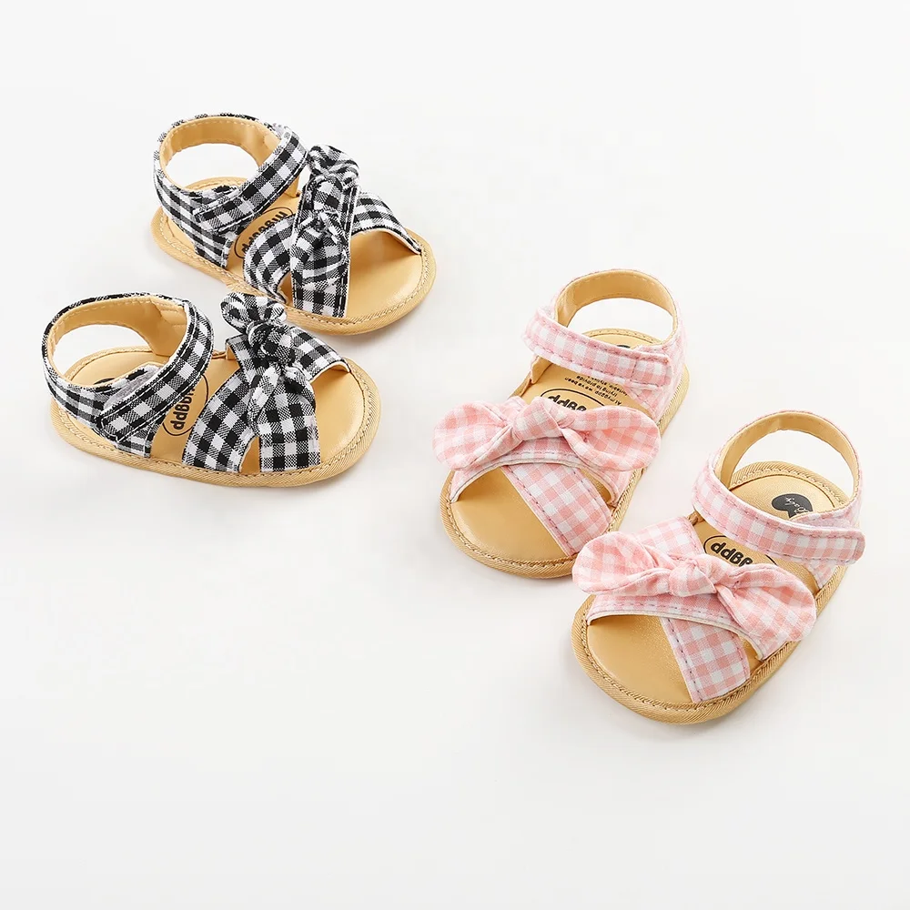 

Cute Baby Girl 1 Year Infant Strap Slide Toddler Summer Barefoot Sandals For Babies
