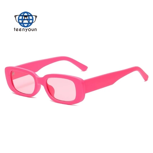 

Teenyoun Luxury Brand Retro Square Classic Men Women Vintage Sun Glasses Custom Logo Rectangle Uv400 Sunglasses 2023