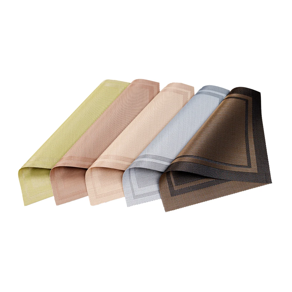 

custom for restaurant dining nordic plastic pvc table placemat