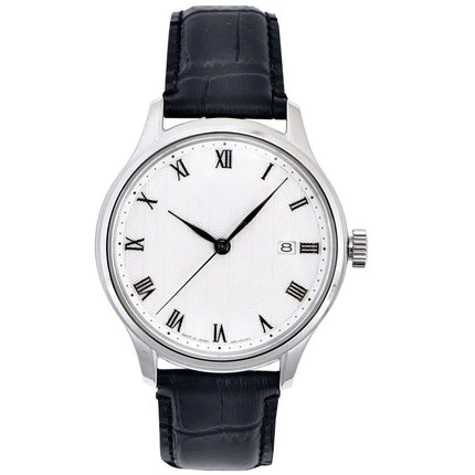 

crocodile leather strap 316L stainless steel SEIKO automatic movement men watch