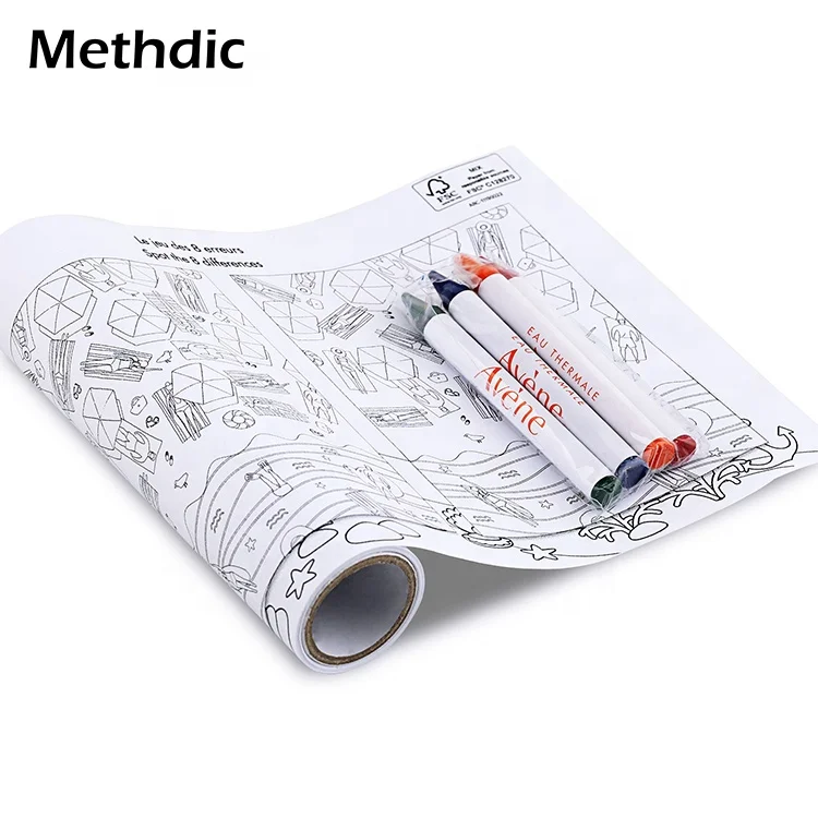 
Methdic Custom Design Eco-Friendly Drawing Paper Roll for Painting 
