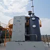 Low temperature waste treatment furnace without fuel and low energy consumption