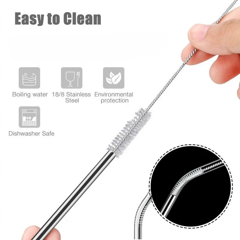 

Customized Size Durable Wash Drinking Pipe Brushes Cleaner Supported Cleaning Brush Stainless Steel Bristle Cleaner Nylon Coconu