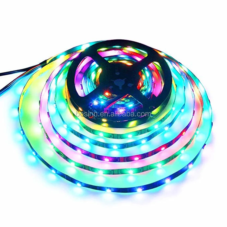 Ws2811 RGB. Ws2812b. Led strip 2815. Акриловая светящаяся лента.