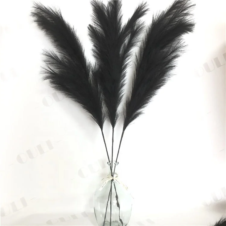 

F-1622 wholesale artificial pampas grass plastic flowers for decoration wedding