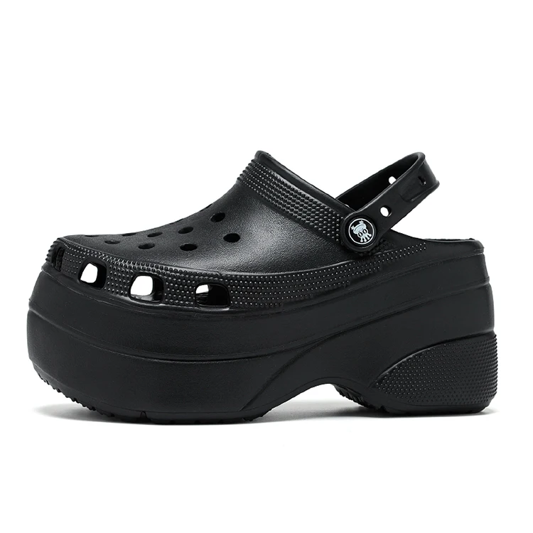 

2020 New Arrival Design Clog Sandal Eva High 10cm Thick Sole Heel Women Garden Platform Clogs Shoes