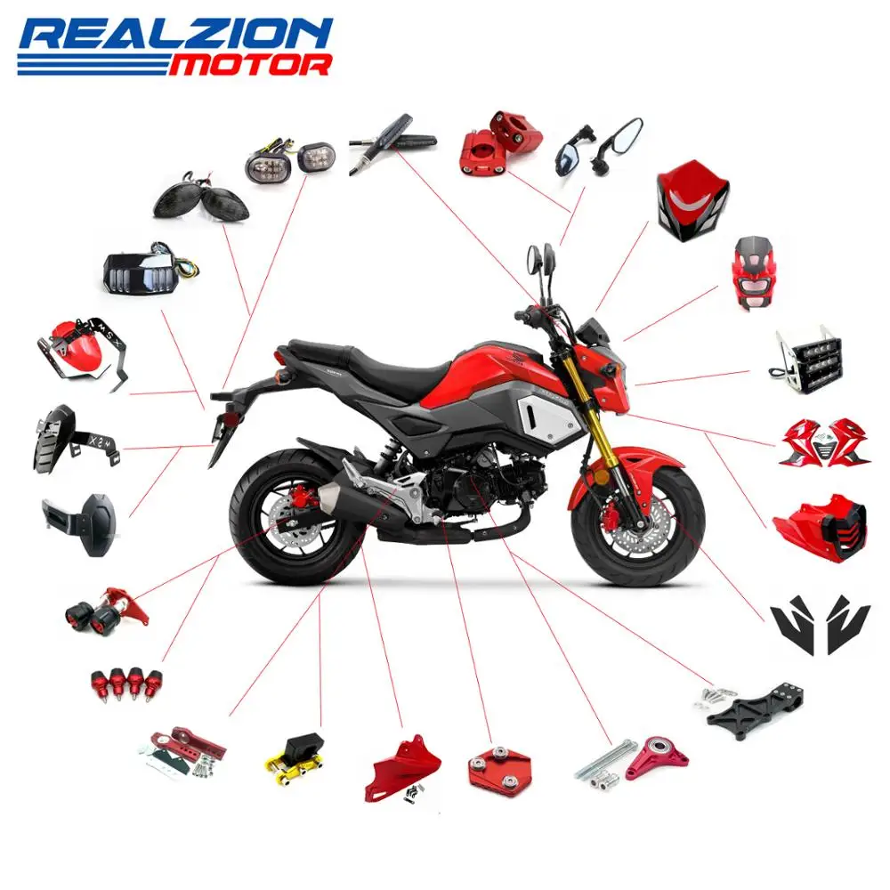 Wholesale REALZION Motorcycle Accessories For HONDA 125 PCX ADV 150 160 CB650R CBR1000RR CRF From m.alibaba.com