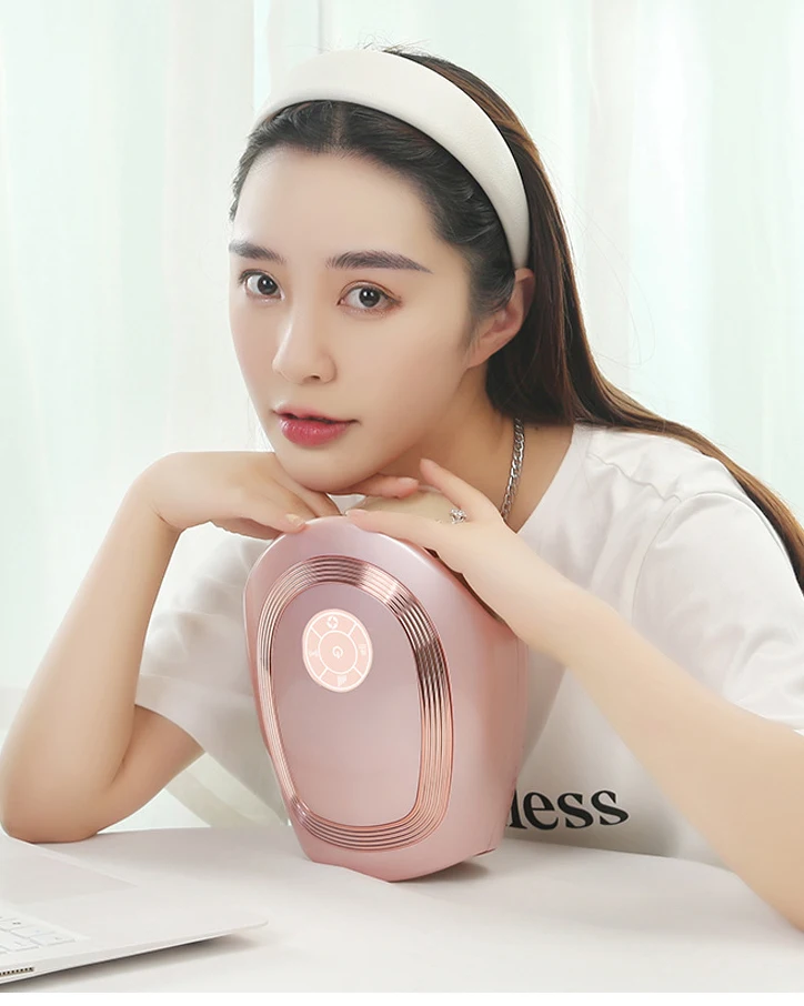 

Electric Hand Massager With Heat Palm Finger Acupoint Wireless Massage with Air Pressure and Heat Compression For Women Beauty