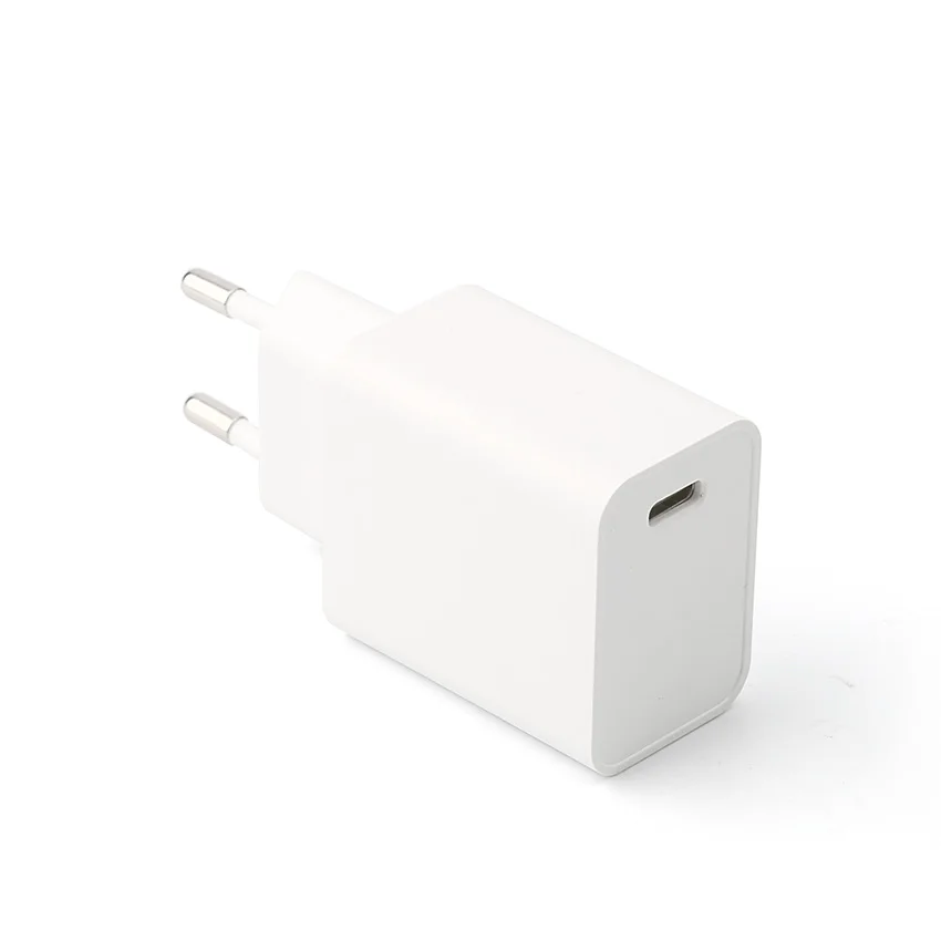 
CE RoHs 18W Type C PD Quick Charge 3.0 Fast Single USB Travel Wall Power Adapter Charger 