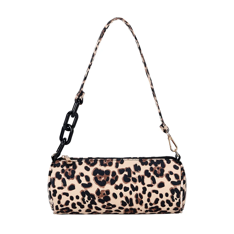 

Fashionable new snow leopard pattern women's shoulder bag pillow wallet women's handbag, Photo