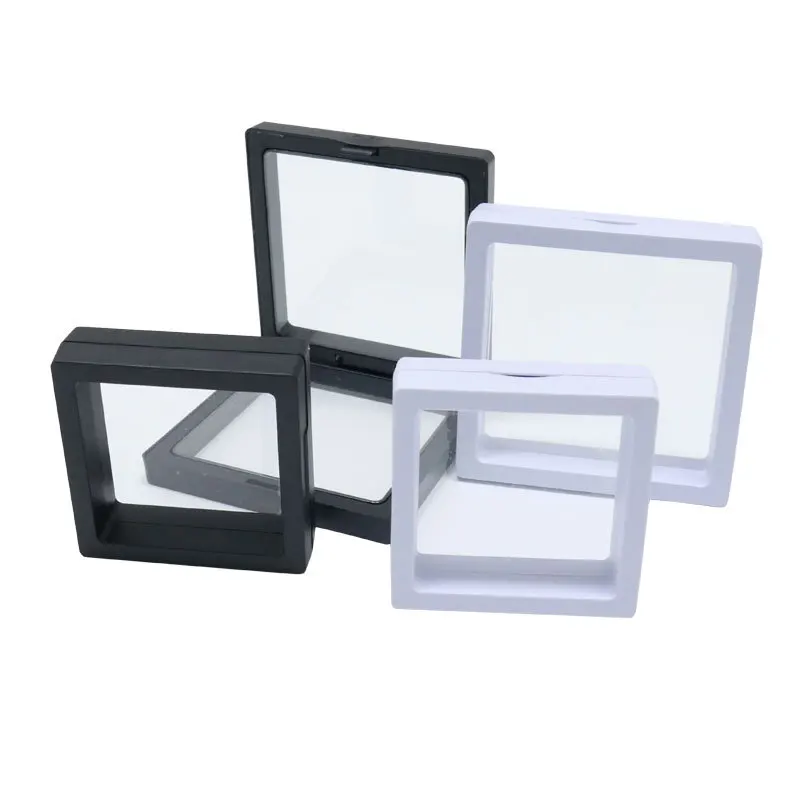 

Transparent PE Film Display Box Suspension Box Jewelry Rack Hand Bracelet Acrylic Transparent Display Frame, Pure color