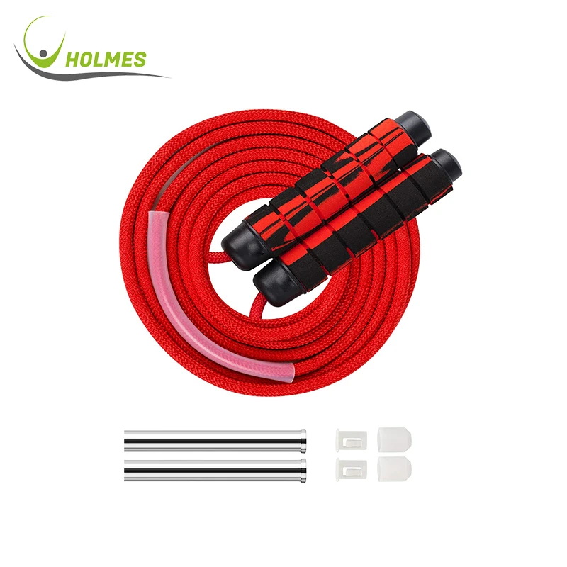 

2020 new Workout Durable Special pattern weight Skipping Rope Jump rope, Black/blue/red/green