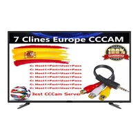 

test cccam free CCCAM cline 1 year for Europe 8 lines and 7 lines optional for HD DVB-S2 satellite TV Receiver