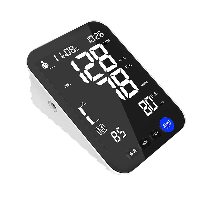 

Electronic Digital Blood Pressure Monitor Automatic Arm Blood Pressure Meter Sphygmomanometer tensiometre BP Machine