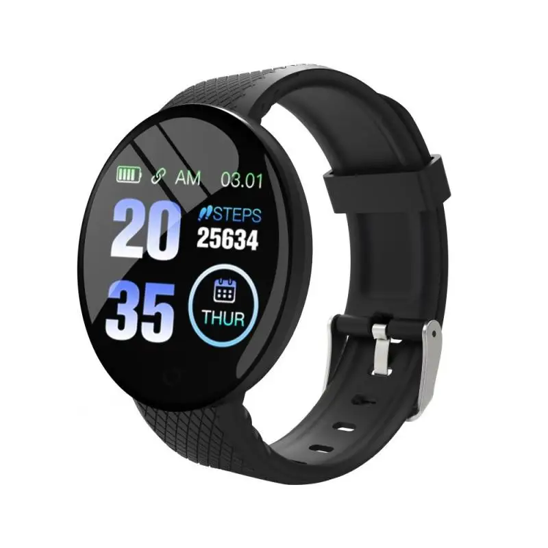 

D18s Smart Watch Men Women With Blood Pressure Heart Rate Monitor Smartwatch Sport Tracker Pedometer