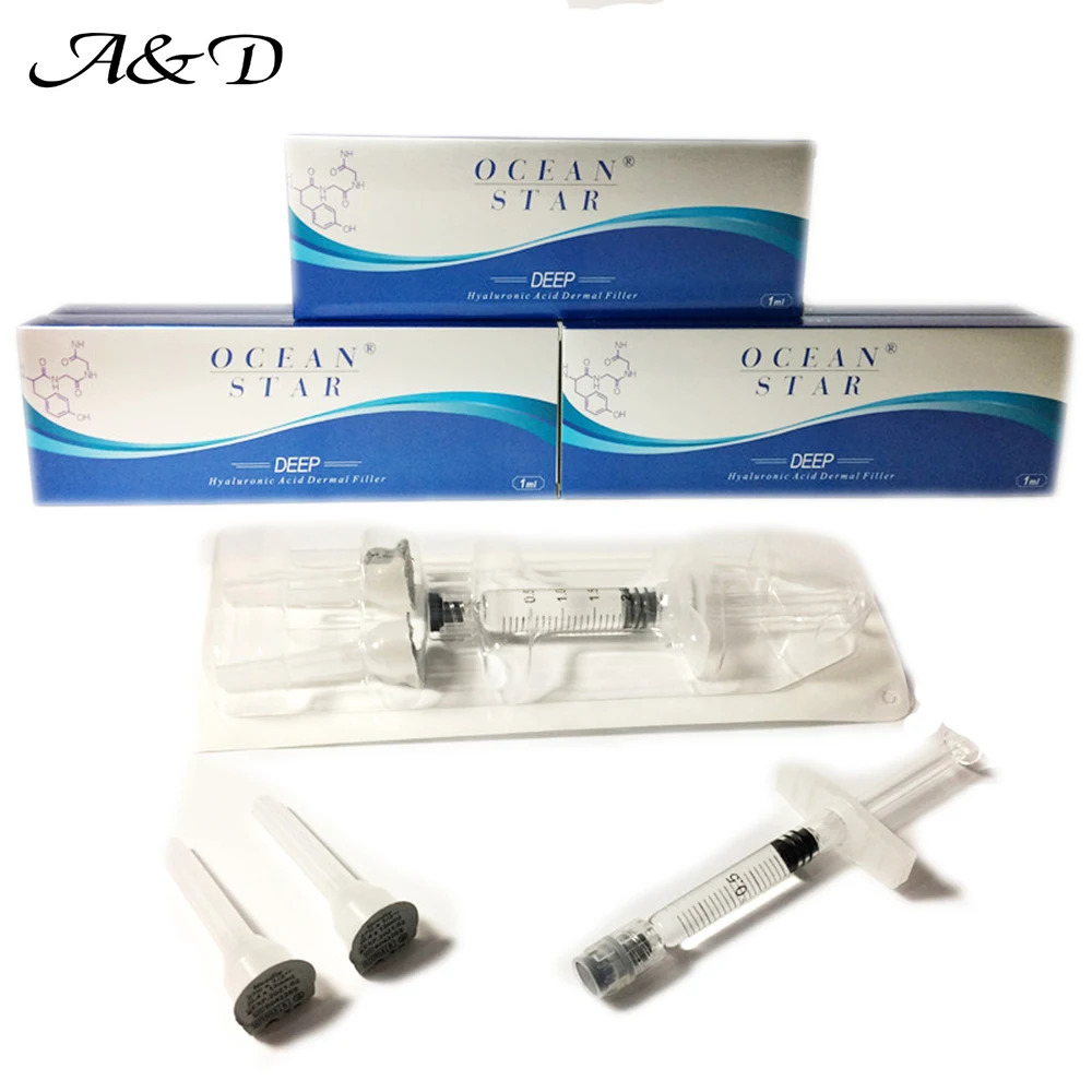 

Free shipping acido hialuronico 10ml Deep penis filler injection