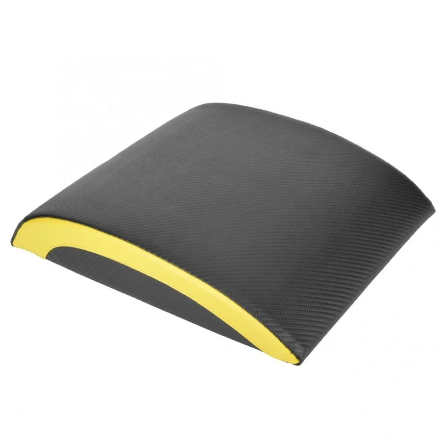 

TY AB Mat Sit-Up Benches Abdominal Exercise Core Trainer Mat Belly Motion Workouts Gym Fitness Equipment, Black&yellow