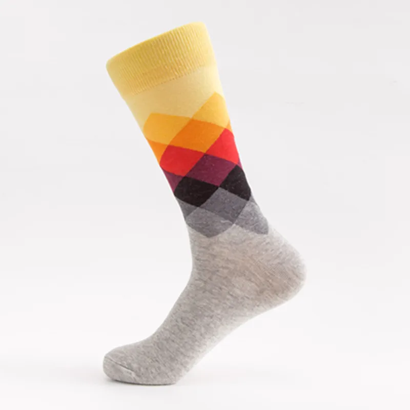 

2021 Comfortable sweat absorbent high quality colorful men custom socks with logo, Colorful, as your request