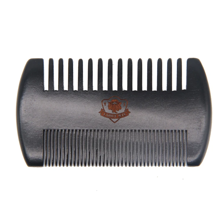 

Hot Sale Wood Comb Beard Men's Wide Tooth Beard Comb Ready To Ship Wooden Barber Comb For Mustache Grow