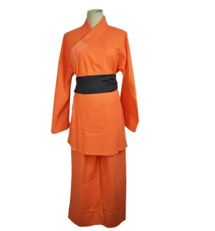 

Worldwide Free Shipping Cotton Shaolin Monk Robe Traditional Kung Fu Uniform Martial Arts Wushu Classic Tai Chi Suit