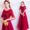 2019 latest celebrity fashion elegant luxury beaded cloak cape style vestidos de fiesta red evening gown evening dress