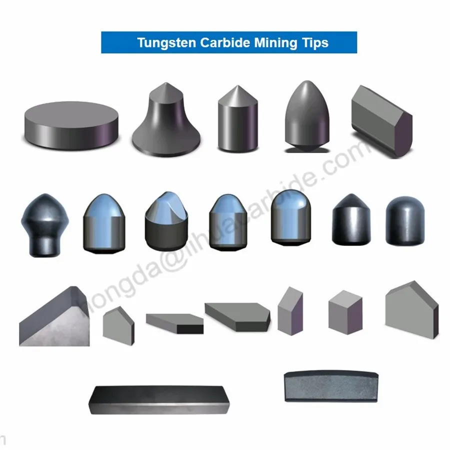 Tungsten Carbide Mining Tips,Yg6 Yg8 Tungsten Carbide Button,Tungsten ...