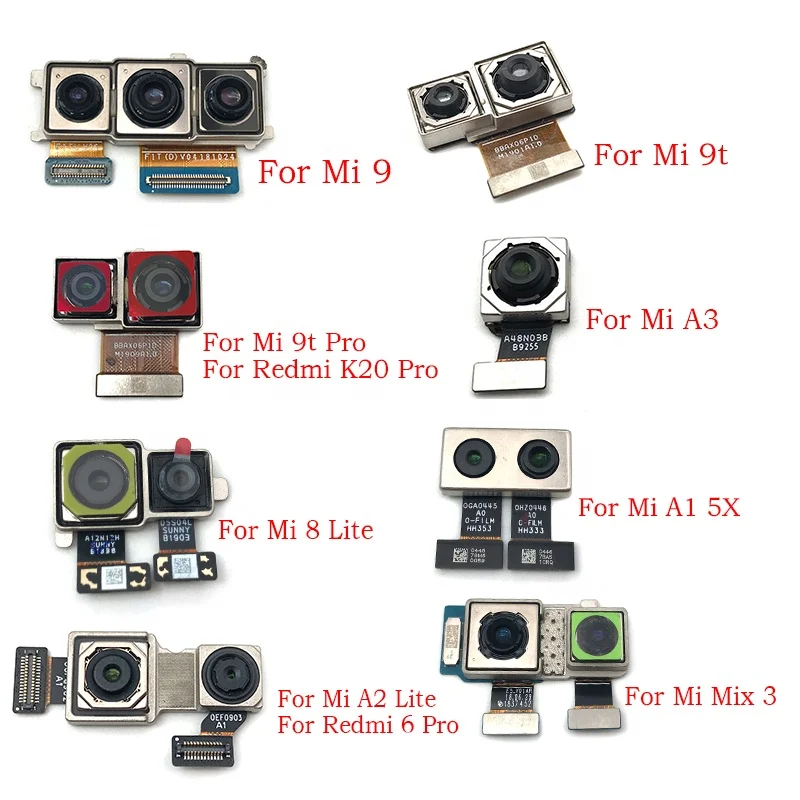 

Rear Back Camera Flex Cable Main Camera Module Replacement Parts For Xiaomi Mi A1 5X A2 6X Lite A3 Mix 3 Poco F1 For Redmi 6 Pro