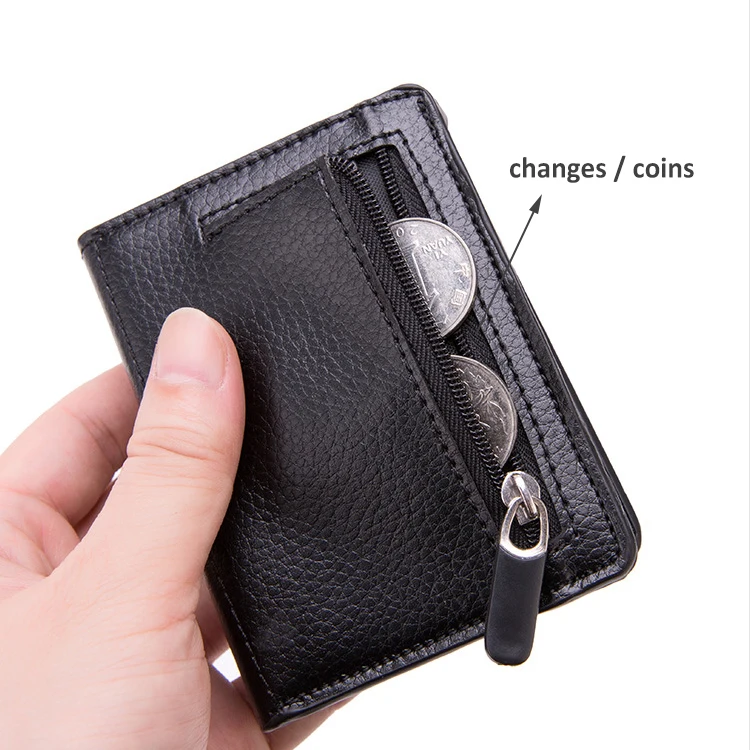 

2020 promotion carbon fiber card holder for christmas gift, Black, carbon black,blue, pink, red, brown