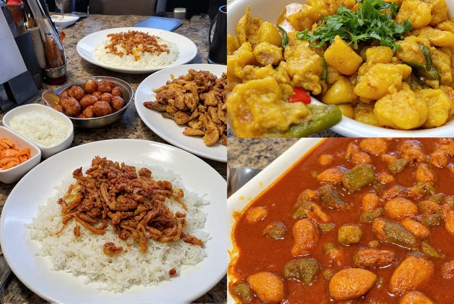 American curry serving
