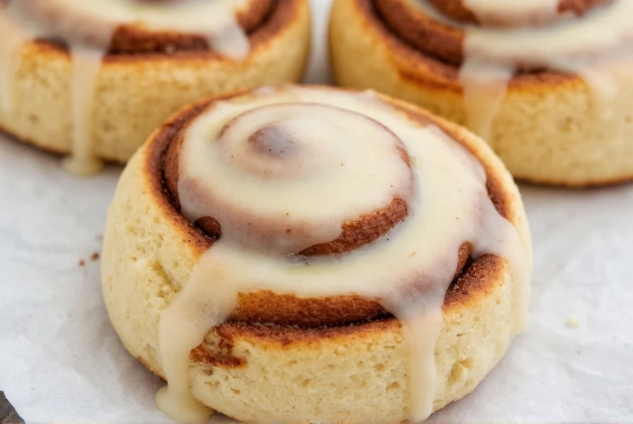 Step-by-step process of making cinnamon roll dough with heavy cream, showing mixing, rolling, and cutting stages