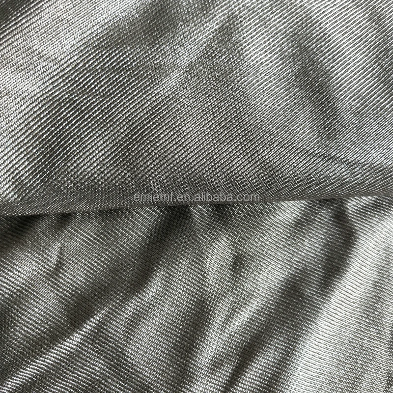 CONDUCTIVE 100% Silver Fiber Block EMF 5G WiFi Shielding and Anti-Radiation Fabric for Dresses Clothing and Covers