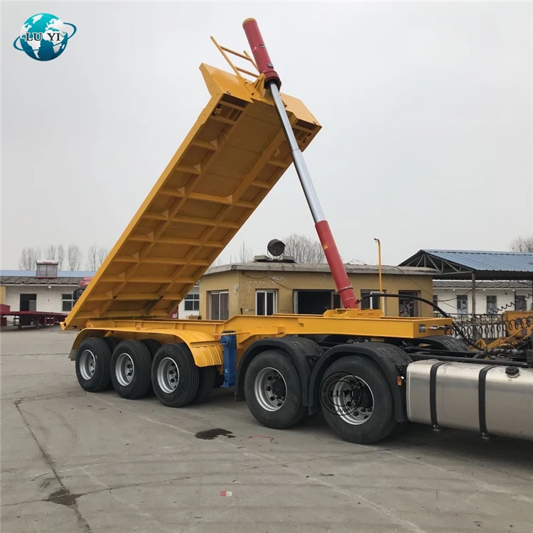 Semi Trailer Shipping Container Twist Lock 3 Axle 40 Ft Tri Axle