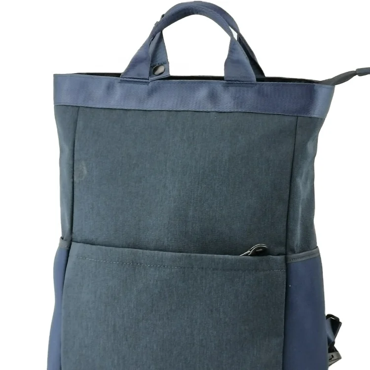 

Dongguan Shangshun Carrier Bag Leather Tote Casual Backpack for Men, Black