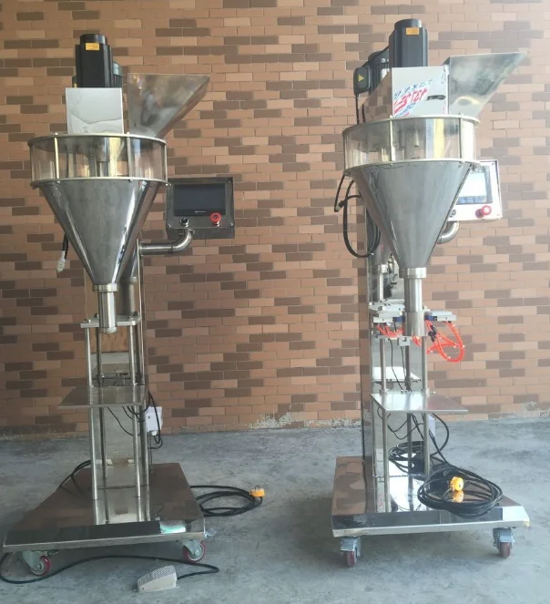 Semi-auto Small Coffee Tea Dry Powder Filling Machine For Powder