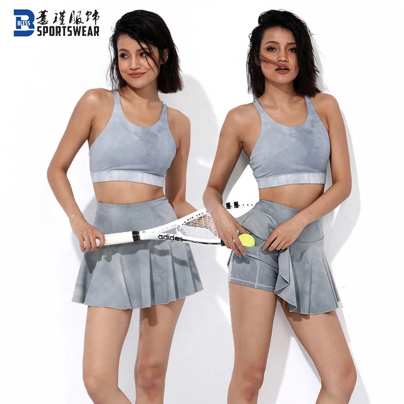 

Popular Women's Sports Tennis Wear Golf Skirt Pants Pleated Shorts Waist Ball Pocket Plus Size Skirt Pants, Custom color