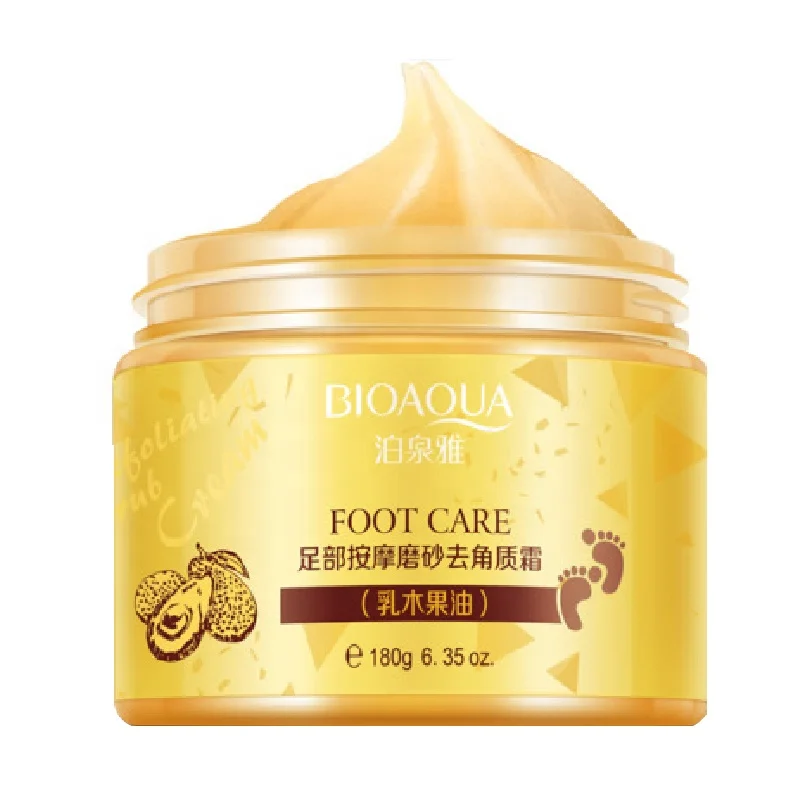 

Bioaqua Shea Butter Exfoliating Foot Cream Moisturizing Baby Feet Pedicure Cream Tender Peeling Skin Care