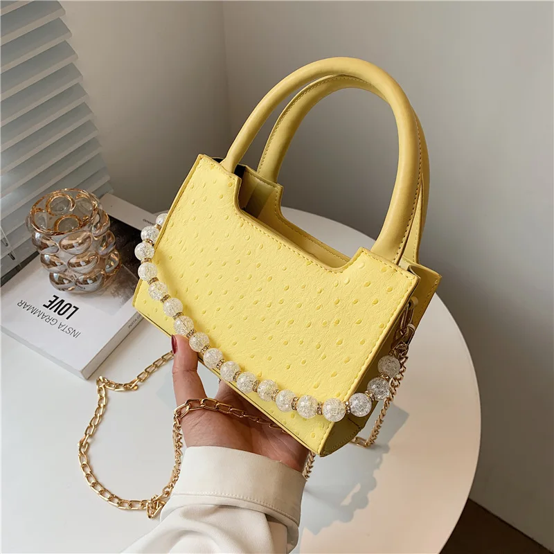 

2021 new Western fashion small bag women hand bags Purses And Handbags with pearl