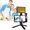 Drop Shipping PULUZ Mini Metal Desktop Tripod Mount+Metal Phone Clamp Mount + Expansion Fixed Stand Bracket for DJI OSMO Pocket