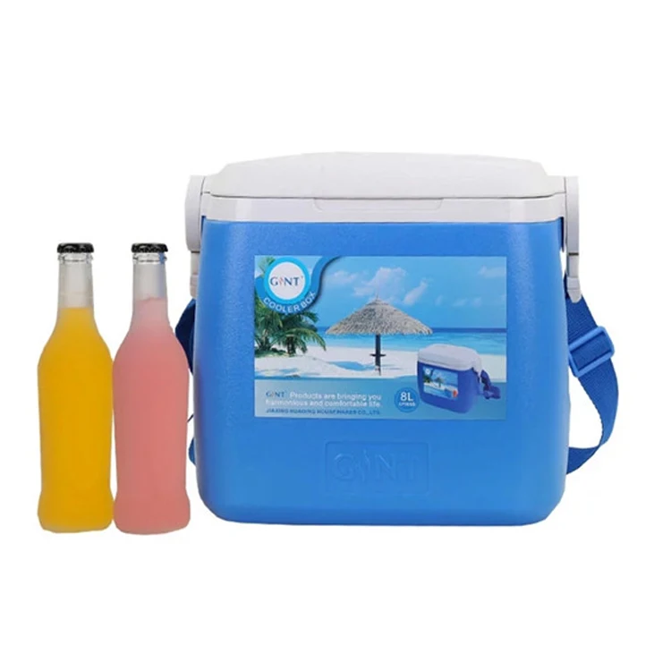 

8l gint vaccine strap plastic ice cooler box with competitive price and high quality